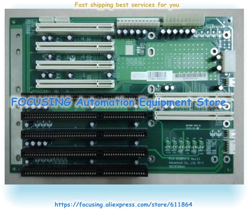 

PCA-6108P4-C Rev.C1 протестированный рабочий разъем IPC ISA PCI