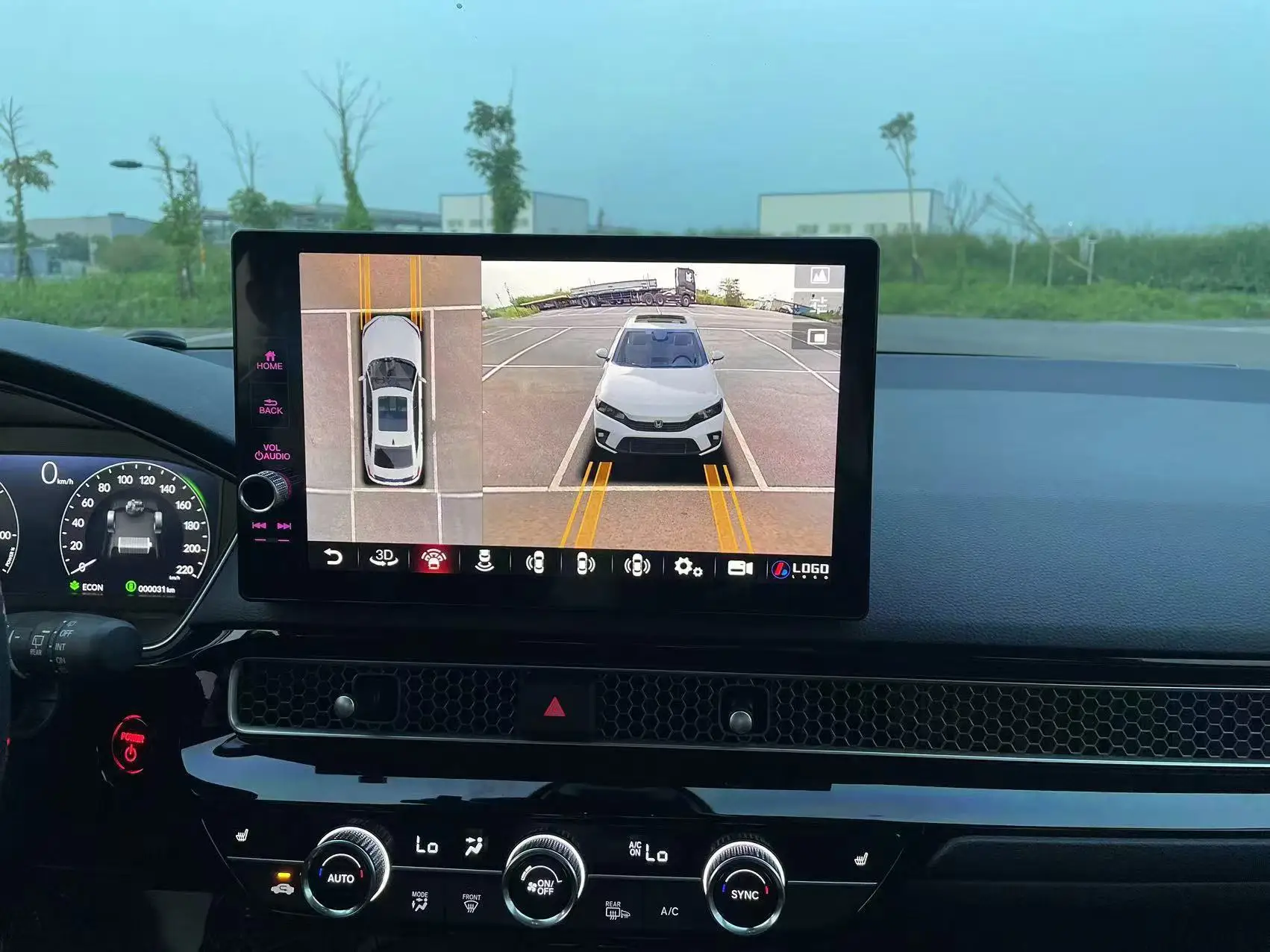 

Ls 11,5-дюймовый автомобильный радиоприемник для Honda Civic 2022, мультимедийный плеер, экран, GPS, Android 13, навигация, Carplay, Dsp Touch