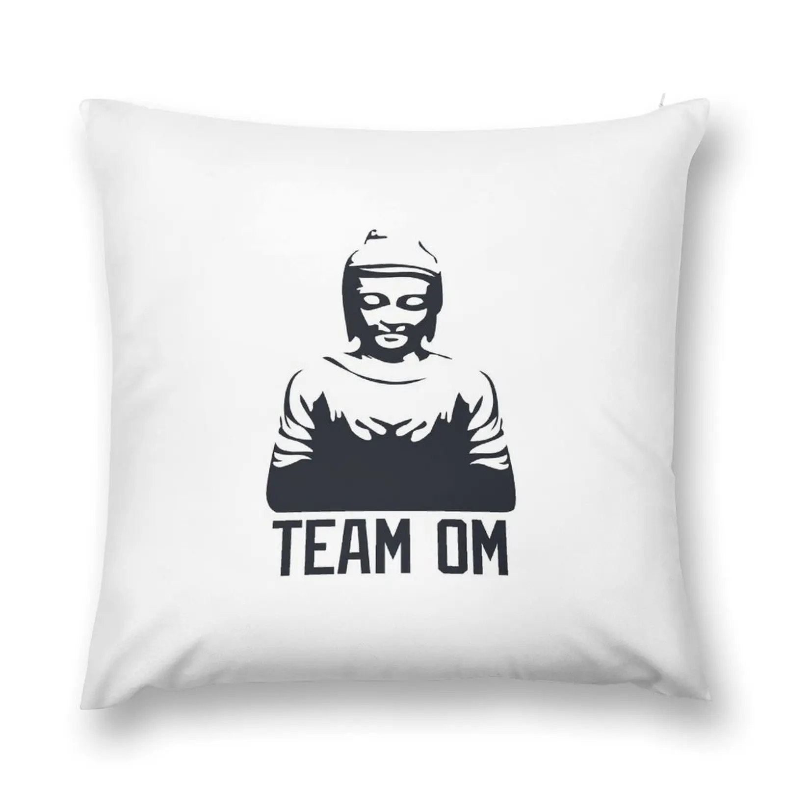 Buddha funny Buddhism Team Om Throw Pillow pillow cover luxury luxury throw pillow covers Sofa Cushion