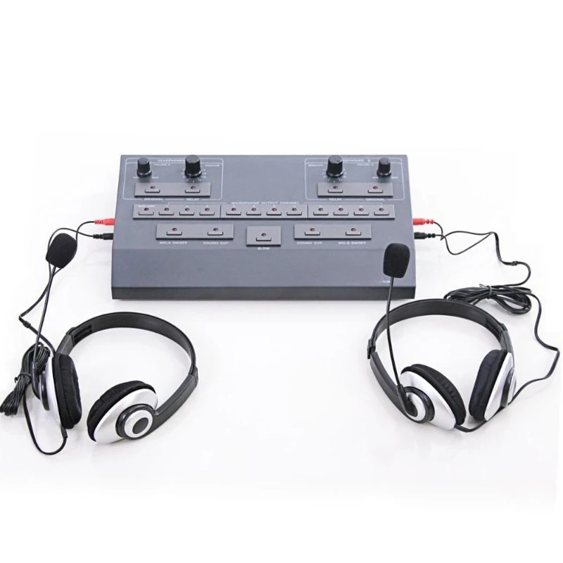 Simultaneous interpretation central control unit audio conference system conference system