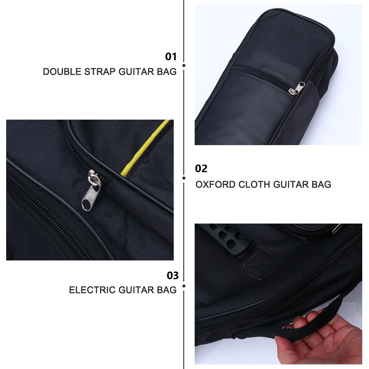 

40 /41 Shoulders Waterproof Guitar Bag Travel Case Material Oxford Cloth Electric