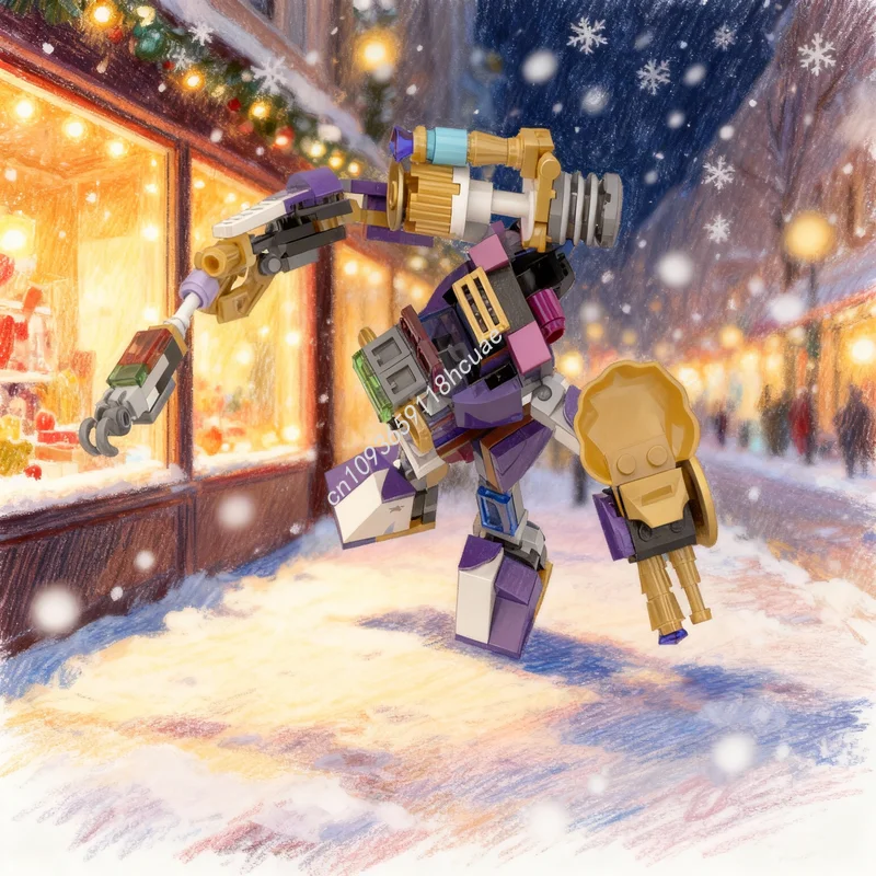 

167pcs MOC The Movie II Benny Mecha Model Building Festival Gifts Toys Blocks Construction Assemble Creative DIY Education