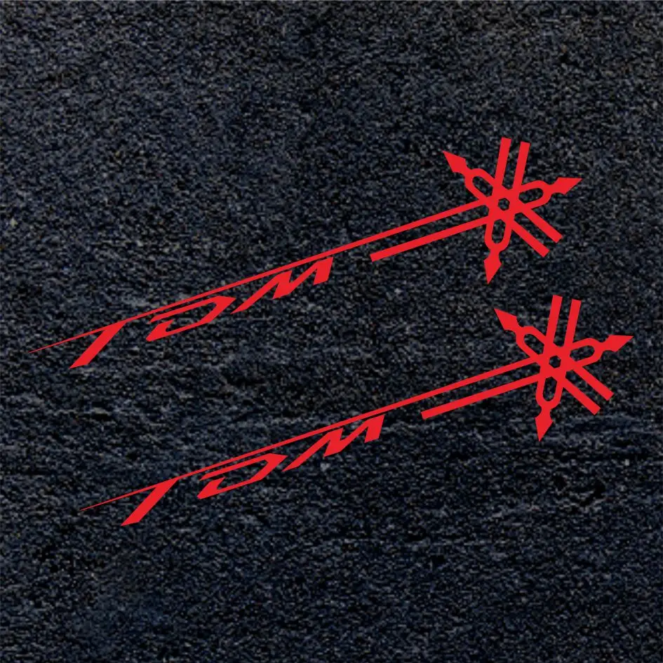 ملصق عجلة دراجة نارية لياماها TDM ، خزان الوقود ، خوذة دراجة ، شارة عاكسة مضادة للماء ، جديد ، TDM #5