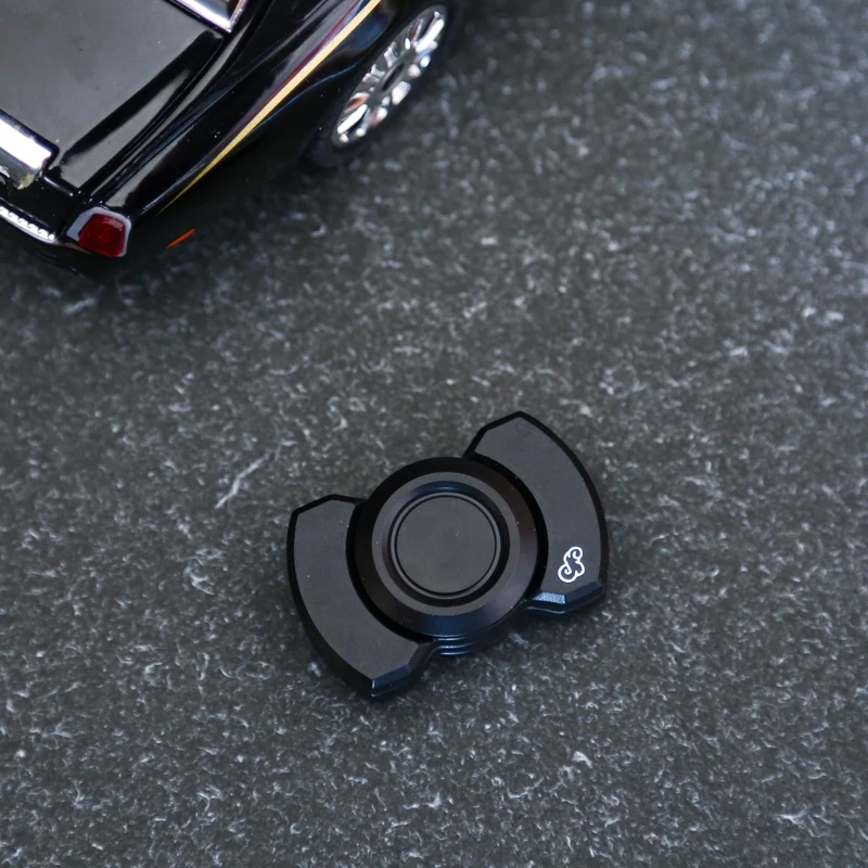 Deslizador magnético de Metal para adultos, Spinner de mano, tarjeta de empuje, Mini EDC, tarjeta de empuje para aliviar el estrés, juguetes antiestansiedad