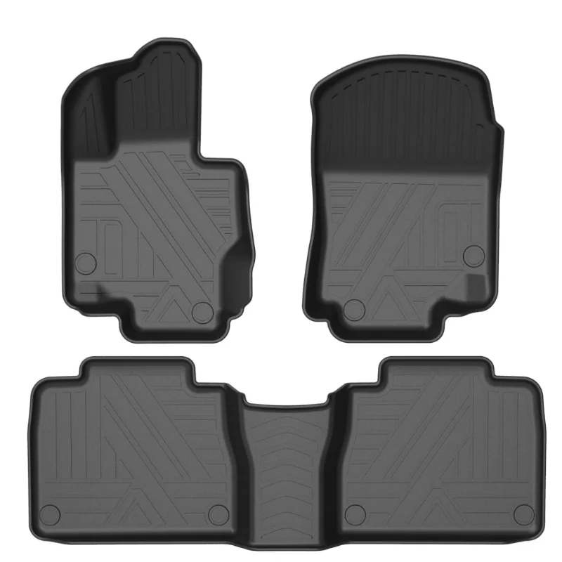 

For Mercedes Benz GLE 2020-2024 Rubber Floor Mats Waterproof Non-Slip Fully Surrounded Accessories interior Rugs Tpe Car Mats