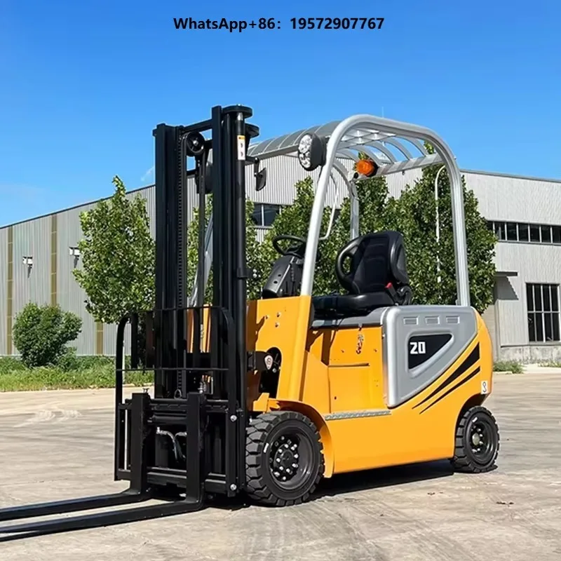 New Hydraulic Stack Truck Small Fork Lift Pallet Jack Stacker 1.6 Ton 2 Ton Electric Forklift