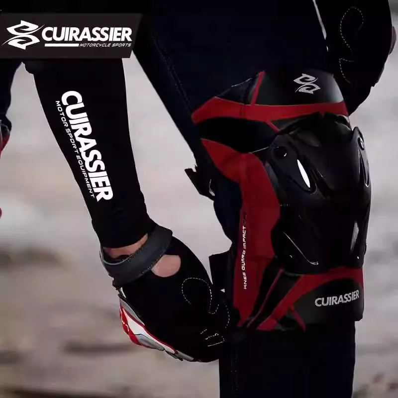 Cuirassier K01 Motorcycle knee&elbow Protective pads Motocross skating protectors riding protective Gears pad protection Items