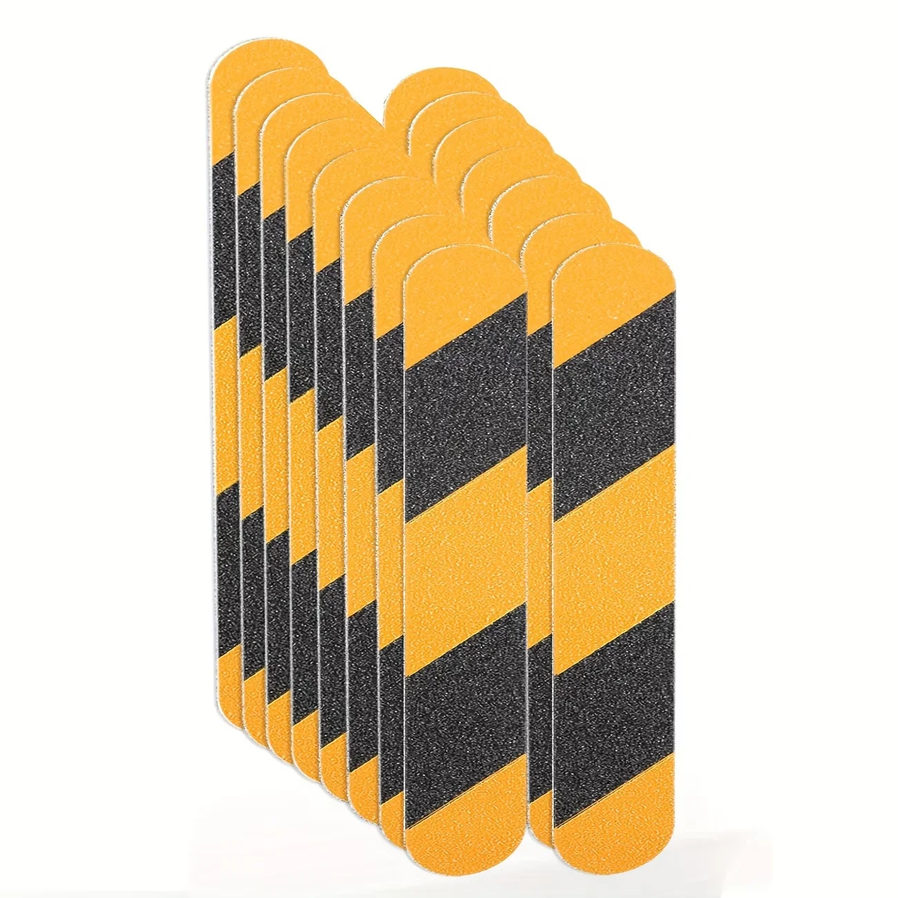 4pcs Anti‑Slip Tapes, Pre‑Cut Non‑Slip Adhesive Strips for Ladder, Step Stool and Stairs
