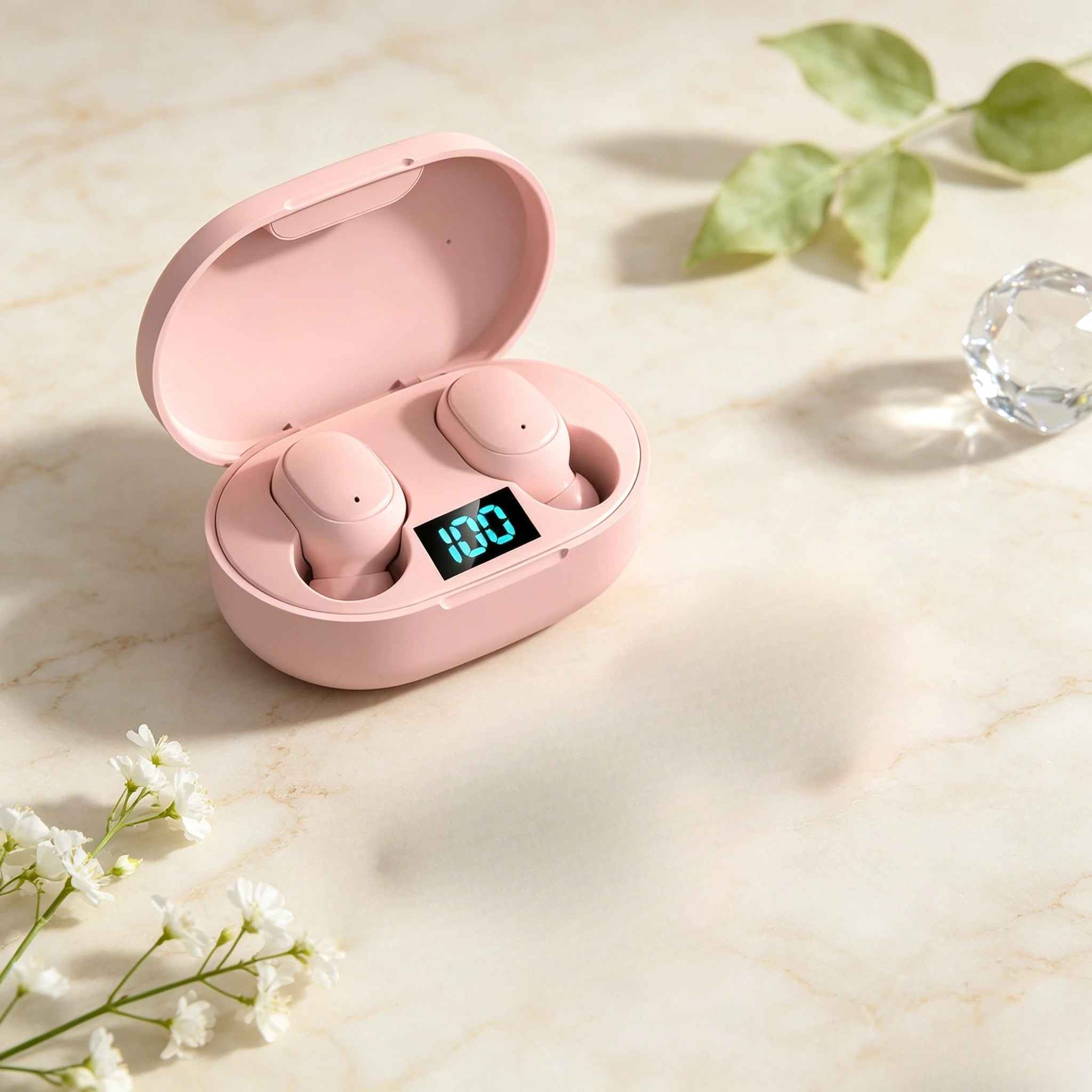 TWS Earphone Bluetooth 5.3 Wireless Headphones Hifi Stereo Sports Earbuds Headset Hearing Aids With Mic Handfree