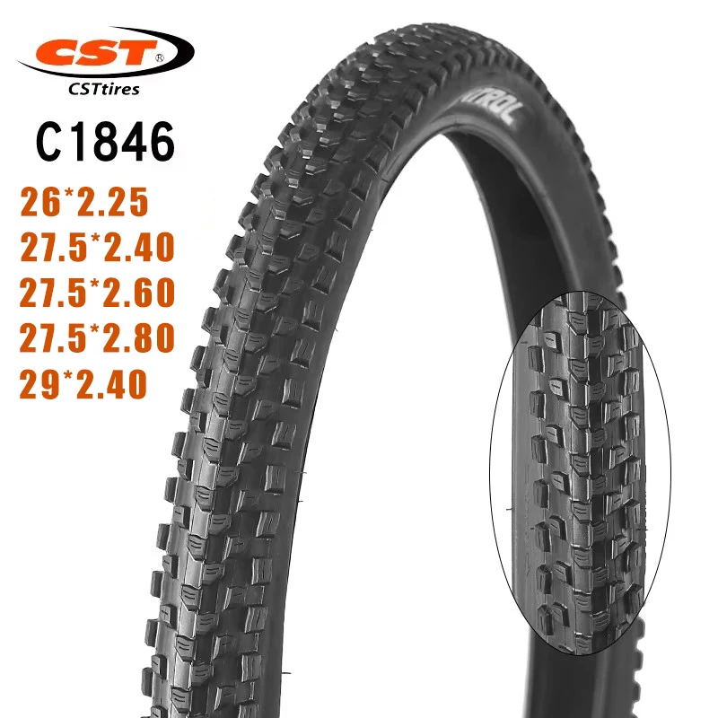 CST PATROL 27.5X2.60 2.80 29X2.40 MTB Bicycle Cross-Country Tire 27.5 29inch Wear-Resisting Bicycle Tyre 29er Mountain Bike Tire