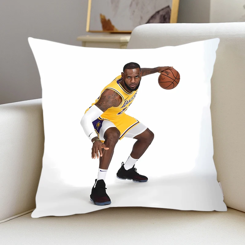 New Pillow Slips Pillow L-LeBron James Covers Bedding Comfortable Cushion Good For Sofa Home Car High Quality Pillow Cases gift