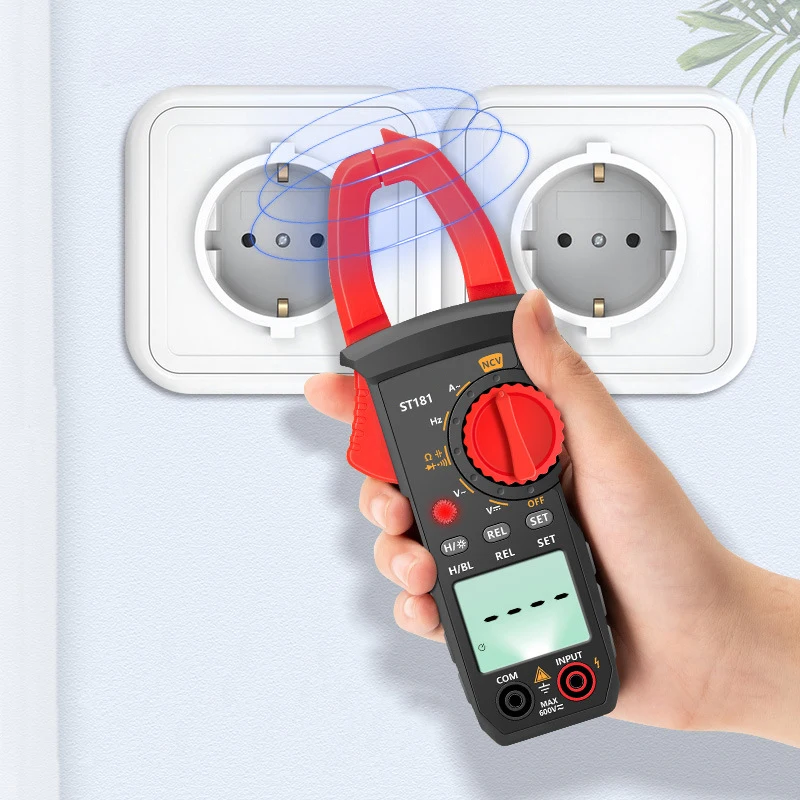 Smart Digital Clamp Meter High Precision Multimeter 400A AC/DC Clamp Ammeter Digital Display Backlight Clamp Meter