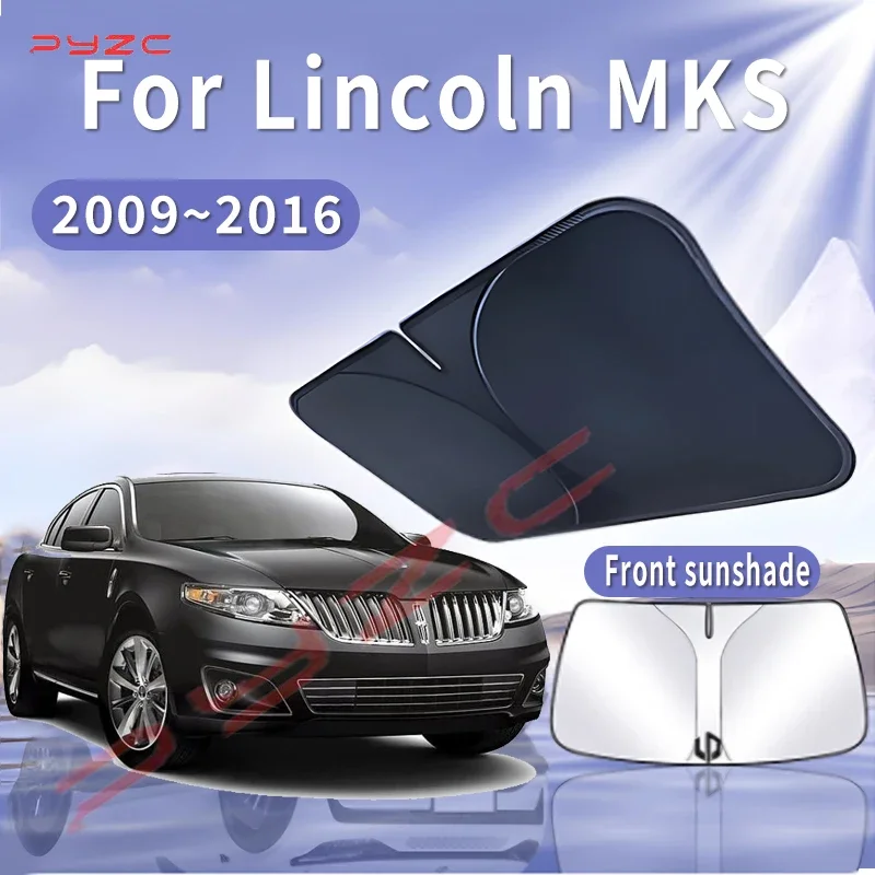 

Складной солнцезащитный козырек для автомобиля Lincoln MKS 2009-2016, 2012, для лобового стекла, теплоизоляционный, летний, охлаждающий, автоаксессуар