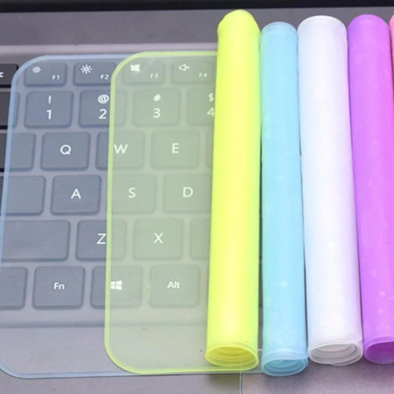 

1Pcs Universal Keyboard Cover 12-17 Laptop Notebook Keyboard Film Computers Silicone Waterproof Protector Skin Office Supplies