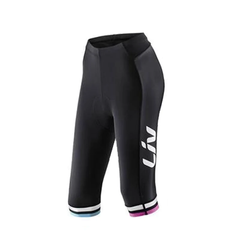 LIV 2023 Woman 3/4 Cycling Bib Shorts Summer Cycling Pants Spring Autumn MTB Bicycle Pants Bike Trousers Breathable / Quick dry