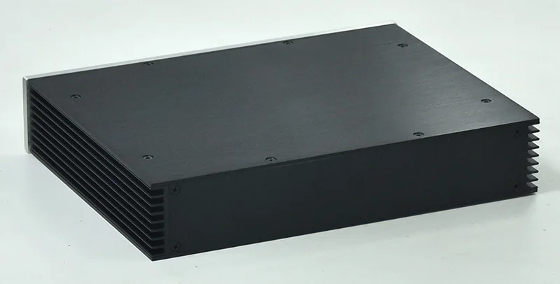 Ширина 320 мм высота 60 мм полностью алюминиевый усилитель шасси трубчатый предусилитель DAC корпус/Чехол/коробка «сделай сам» (320*62*240 мм)