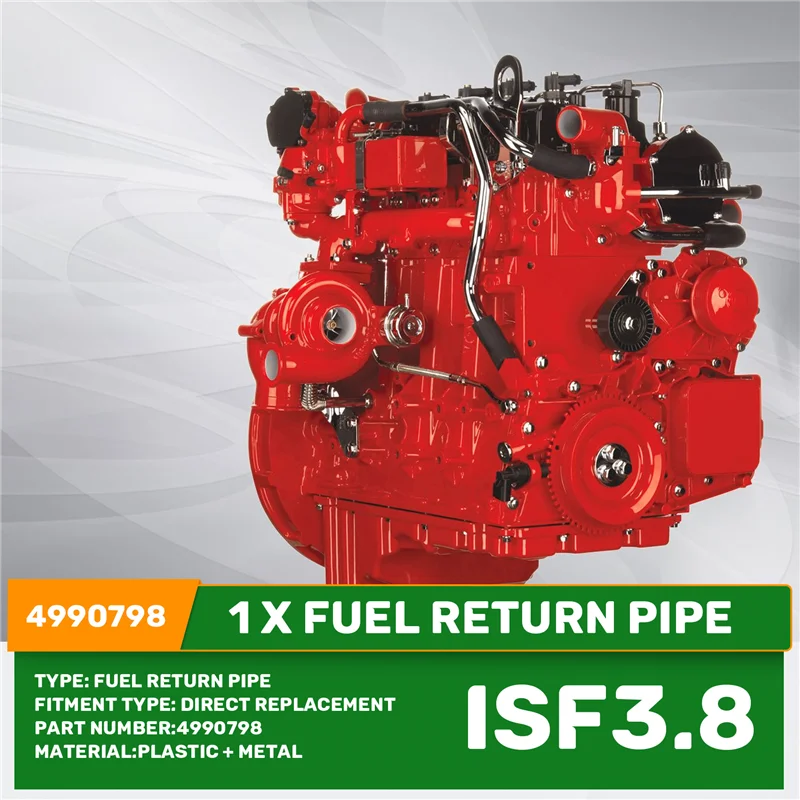 

Classic-4990798 Fuel Drain Tube Fuel Return Pipe For Foton Dodge Cummins Engine Engine ISF2.8 ISF3.8