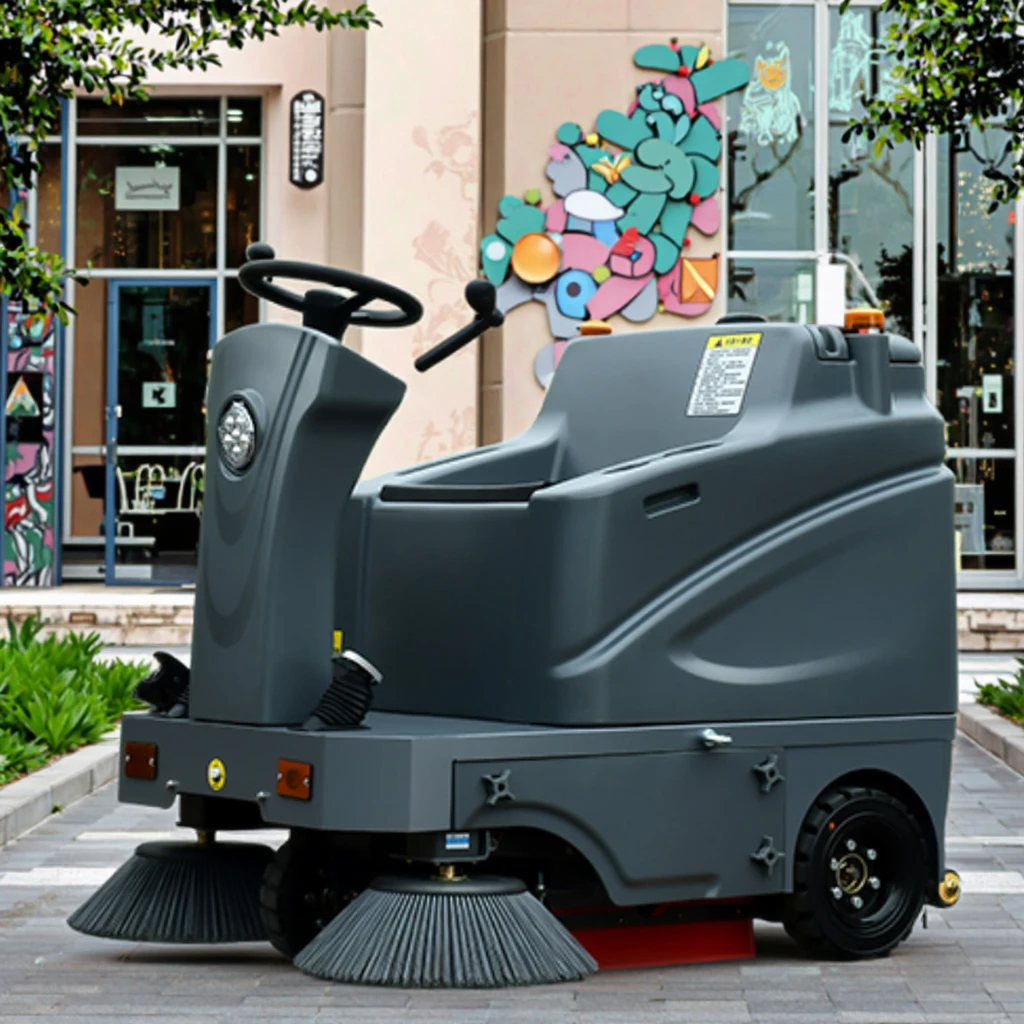 High Quality Mini Electric Man - Floor Sweeper Machine Manual recension och pris