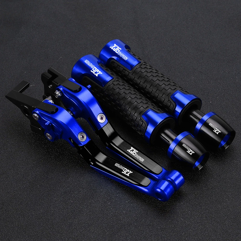 XJ6 DIVERSION Motorcycle Adjustable Brake Clutch Lever Handlebar Grips Ends For YAMAHA XJ6-N XJ6 N XJ6DIVERSION 2009-2015 2014