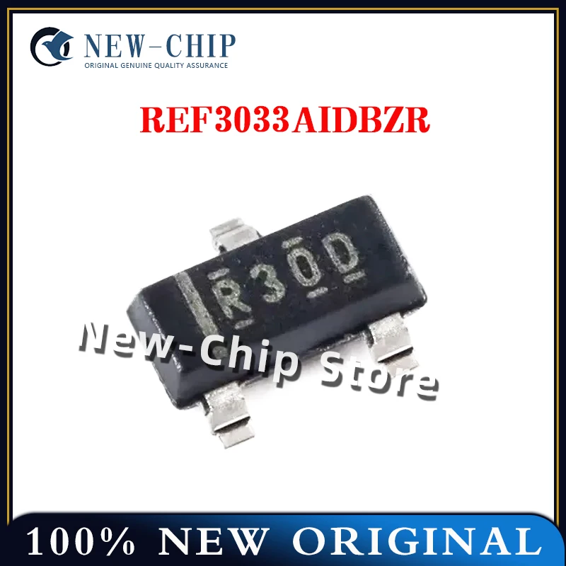 

50PCS-1000PCS/LOT REF3033AIDBZR Screen printing R30D SOT-23 3.3V voltage reference IC chip New original REF3033