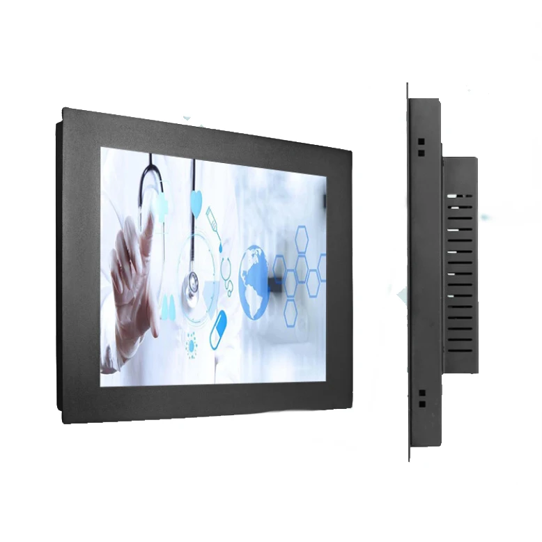 Imagem -04 - Tela de Toque Resistiva Display Industrial Monitor Incorporado Capacitivo Dvi Hdmi Vga Interface Usb 17 1280*1024