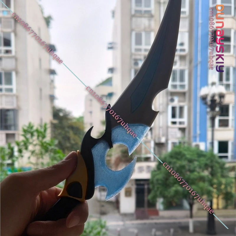 SAIKOU%Genshin Impact Lohen Cosplay Prop 3D Printed Da*gger Anime Game Character Replica Wea*pon Prop Cosplay Events Halloween - view 4