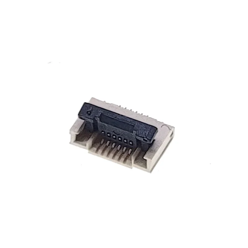 Conector FPC FFC de 0.5mm 1.0mm Cable Plano PCB SMT ZIF 4 5 6 7 8 10 12 16 18 20 26 28 30 32 36 40 50 54 60P Contacto Inferior Zócalo 6