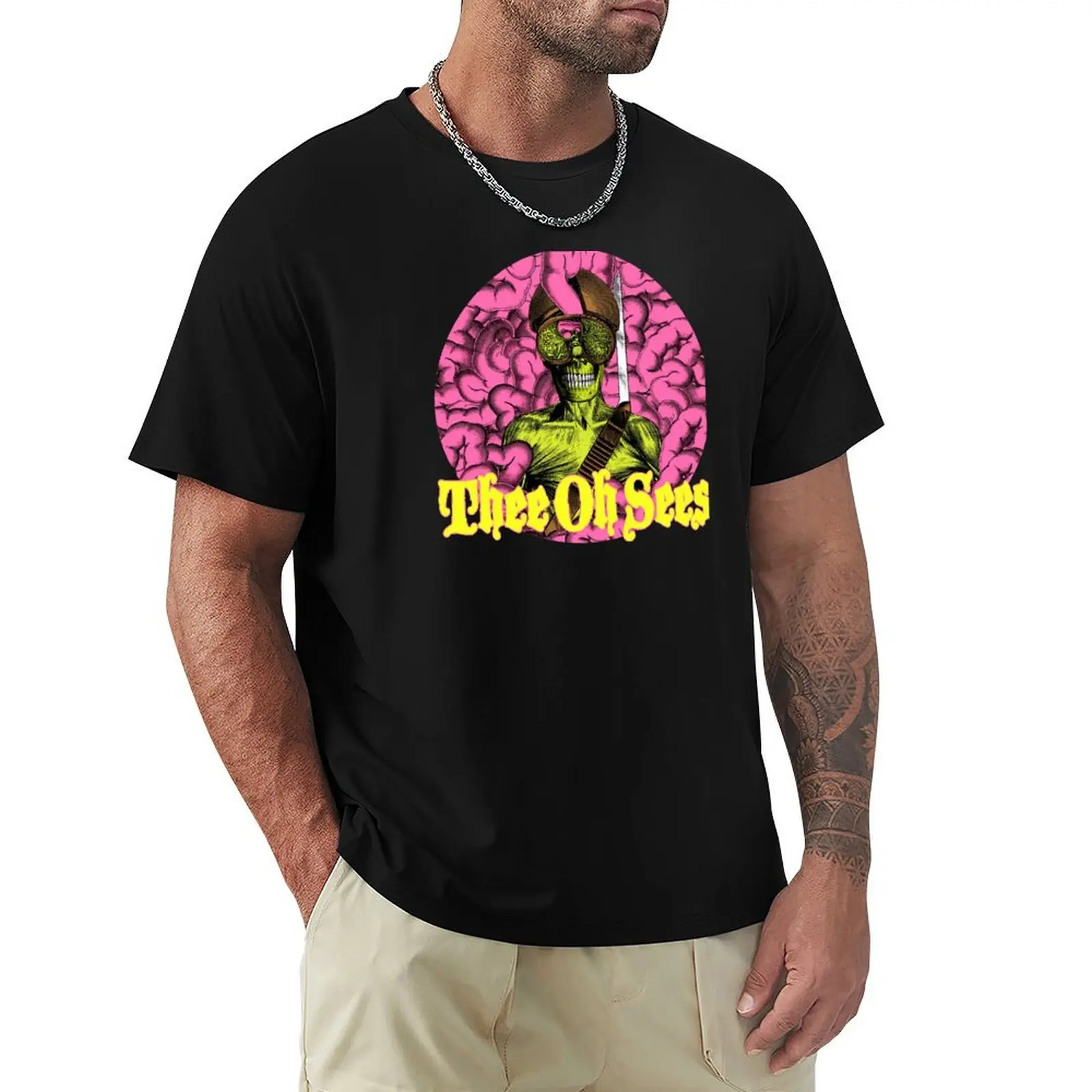 

Thee Oh Sees T-Shirt graphic t shirts hippie clothes black t shirts for men