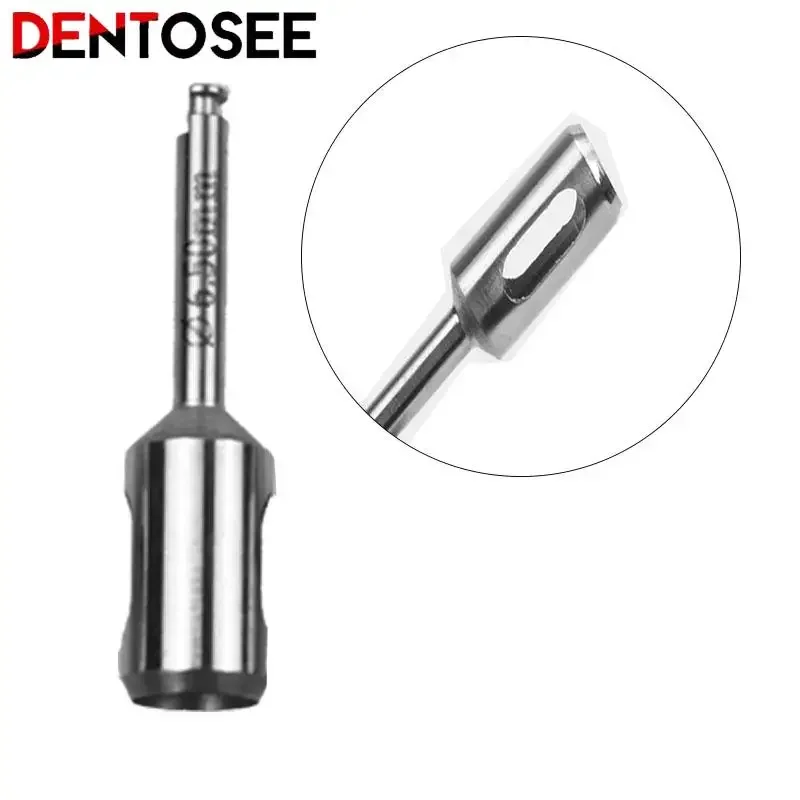 Dental Tissue Punch Bur Implant Terphine Bur Planting Tools for Low Speed Handpiece Stainless Steel Surgical Dentist Instrument