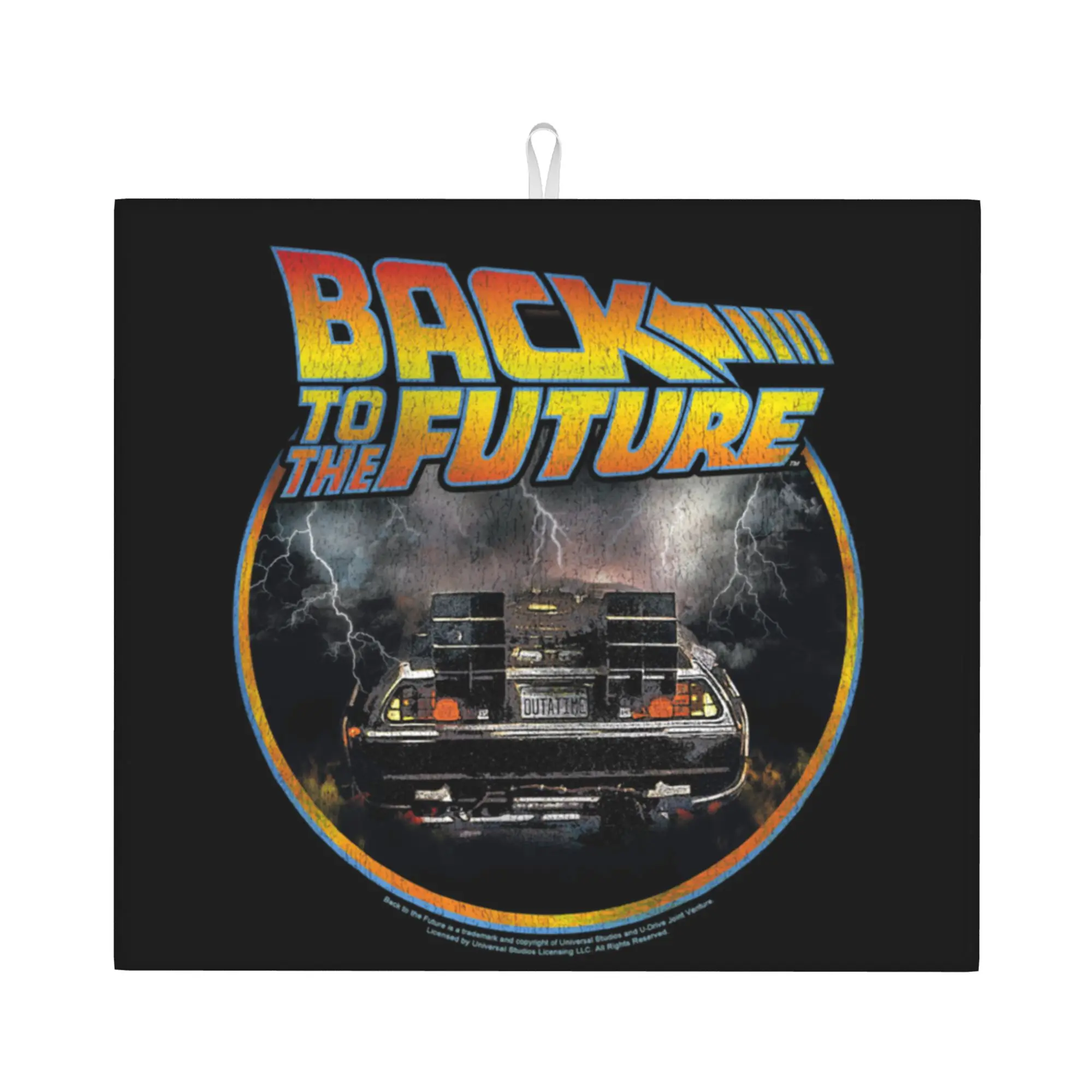 Drying Mat For Kitchen Movies Race Cars Back To The Future Water Absorbent Waterproof On Slip Kitchen Counter Protector Mat