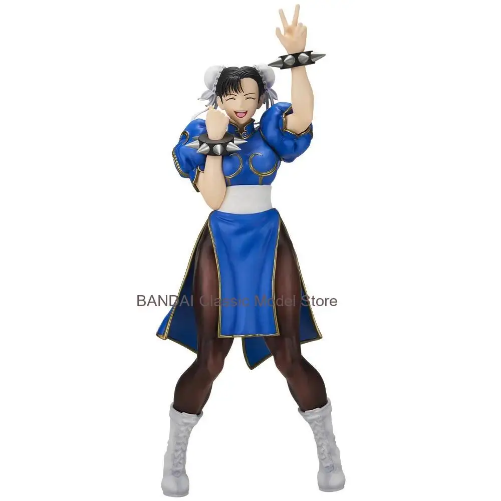 Bandai Banpresto Chun-Li Street Fighter Anime Action Figure 25cm Collectible Model Toy Ichiban Kuji Cadeau voor fans