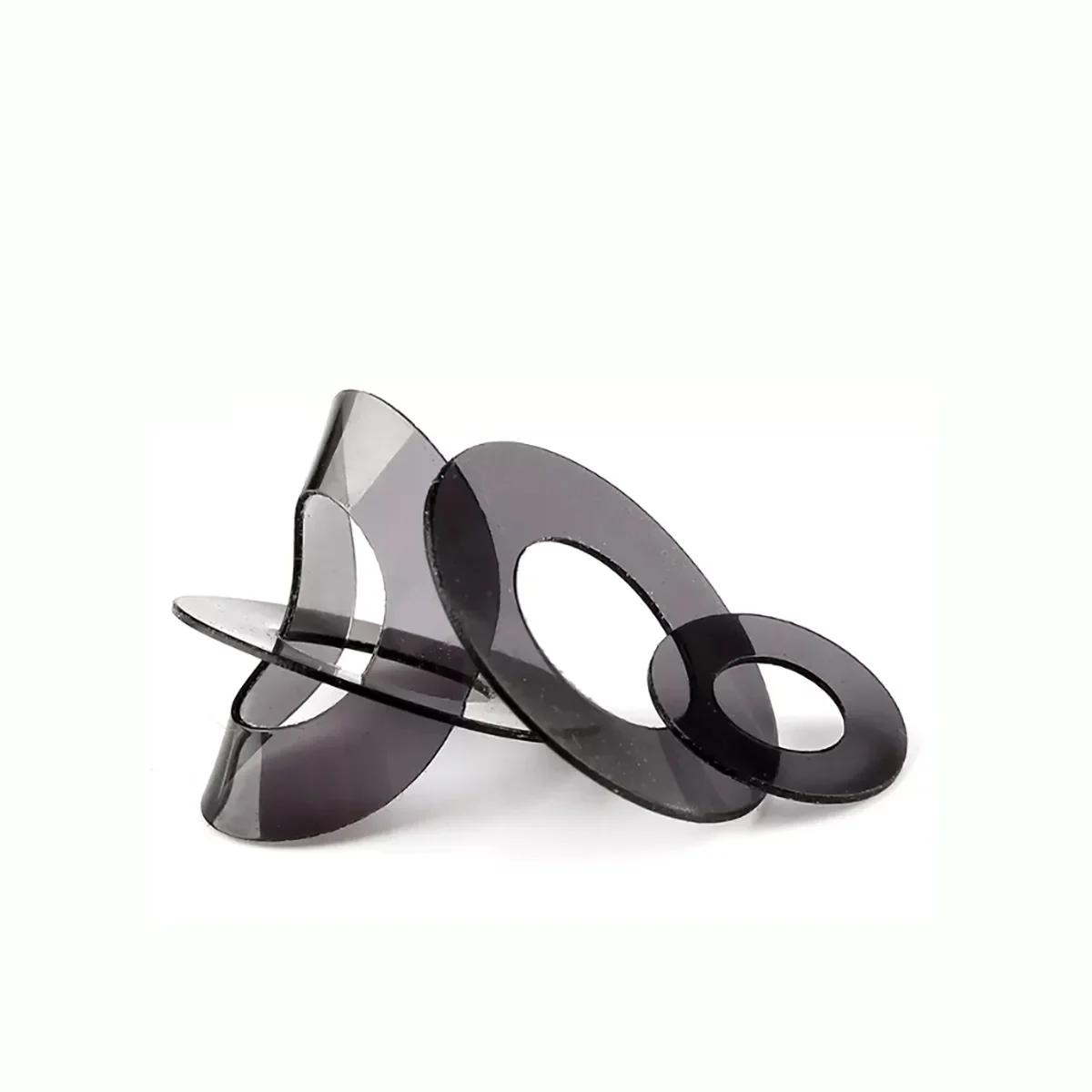 Joint d'étanchéité semi-transparent en PVC souple noir, isolation en plastique, étanche, petits bancs anti-fuite, M3, M5, M6, M8, M10