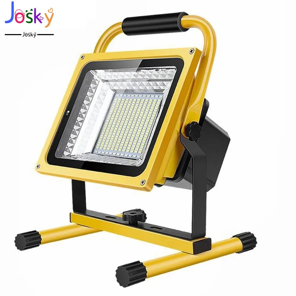 LED Strong Charging Floodlight Outdoor Emergency Site Power Outage Tent Camping Stall Portable Household Lamps