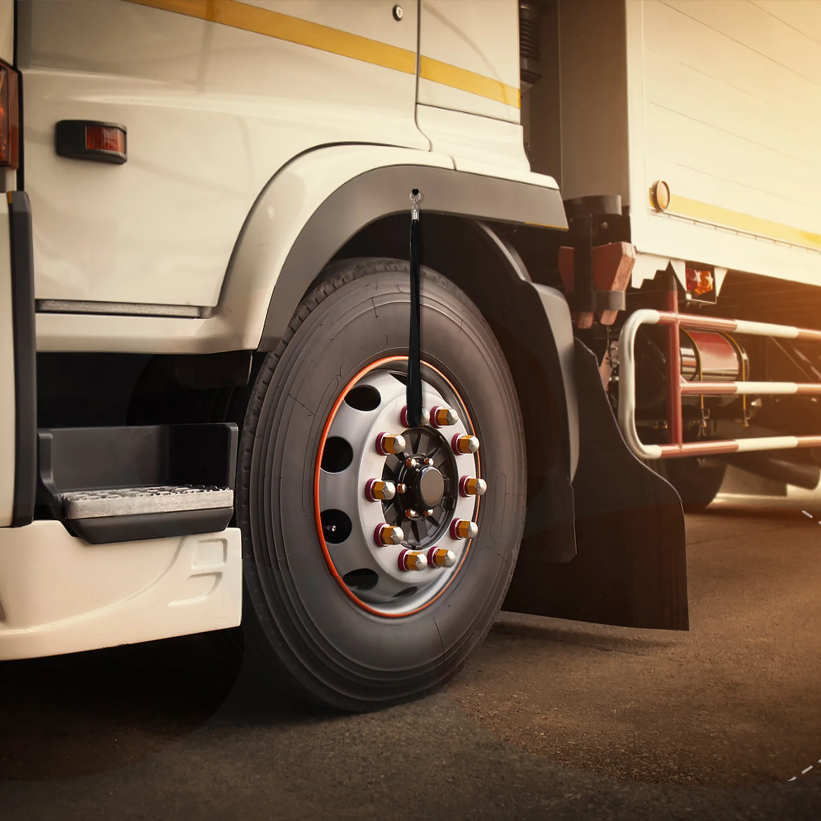 

Truck Wheel Mudflap Strip PVC Mud Guard Exterior Truck Tire Mud Sweeper Strip Car Wheel Trim Decorative Accessory