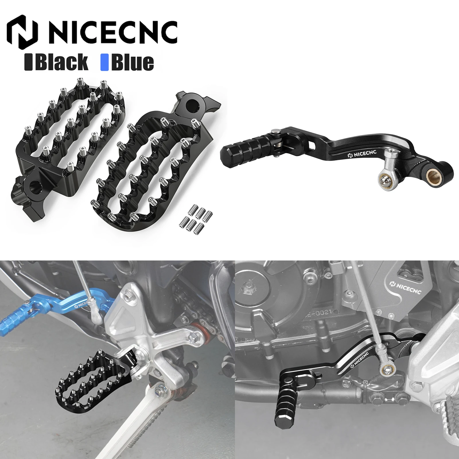 

For Yamaha Tenere 700 TENERE700 XTZ700 2019-2024 Footpegs Footrest Gear Shift Lever T700 T7 Rally Edition 2020 2021 2022 2023 24