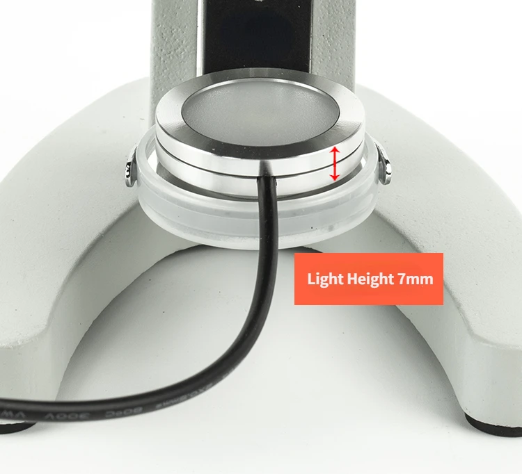 Lampe LED Pour Microscope Avec Contrôle De Luminosité 0-100% Et Connexion USB - Éclairage Professionnel