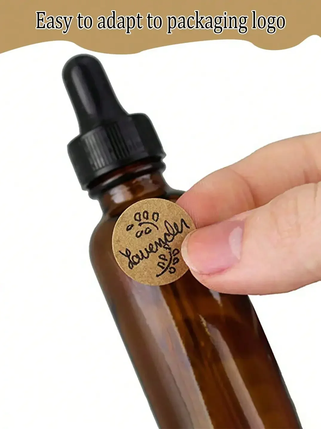 한 롤을 가지고 있으면 걱정 없이 포장할 수 있어요! 이 가성비 좋은 500매 크라프트지 스티커는 특별히 디자인되었습니다.