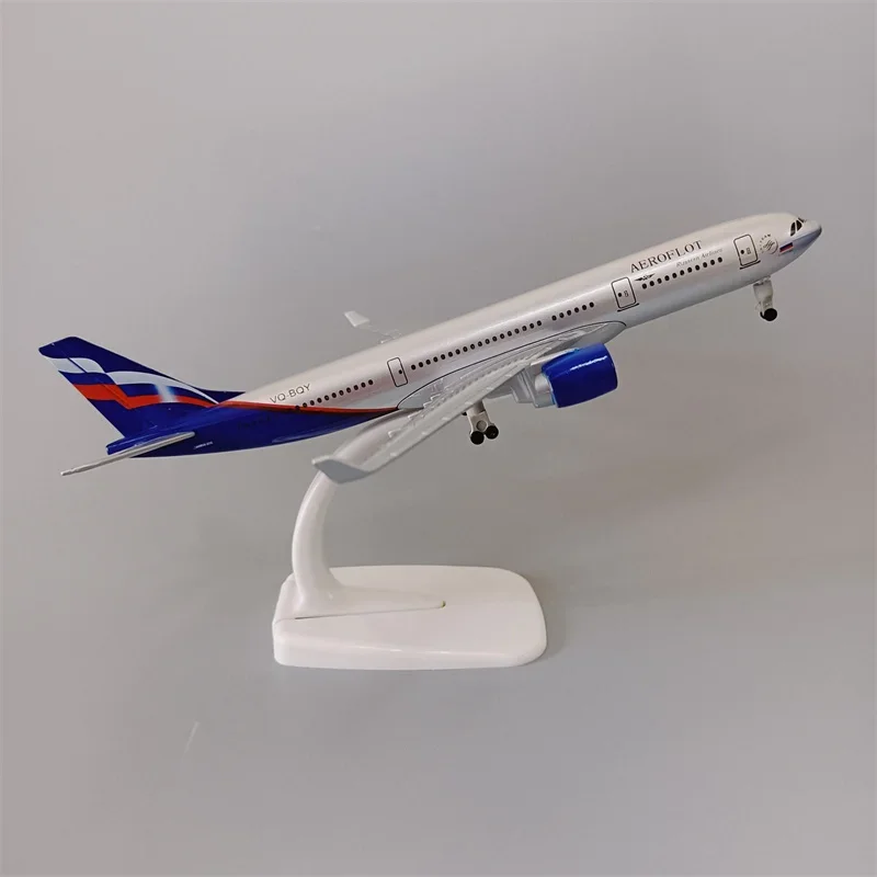 

20cm Alloy Metal Air Russia Aeroflot Russian Airbus 330 A330 Airlines Airways Airplane Model Plane Diecast Aircraft & Wheels