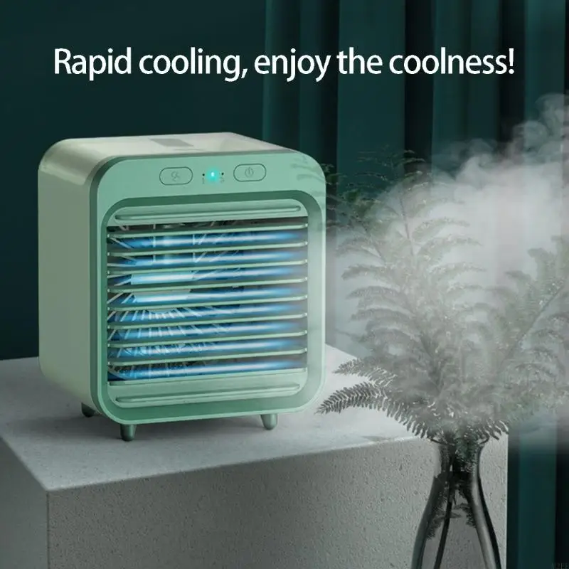 

Fast Cooling Fan Safe Energy Saving Misting Fan Plastic Texture for Indoor