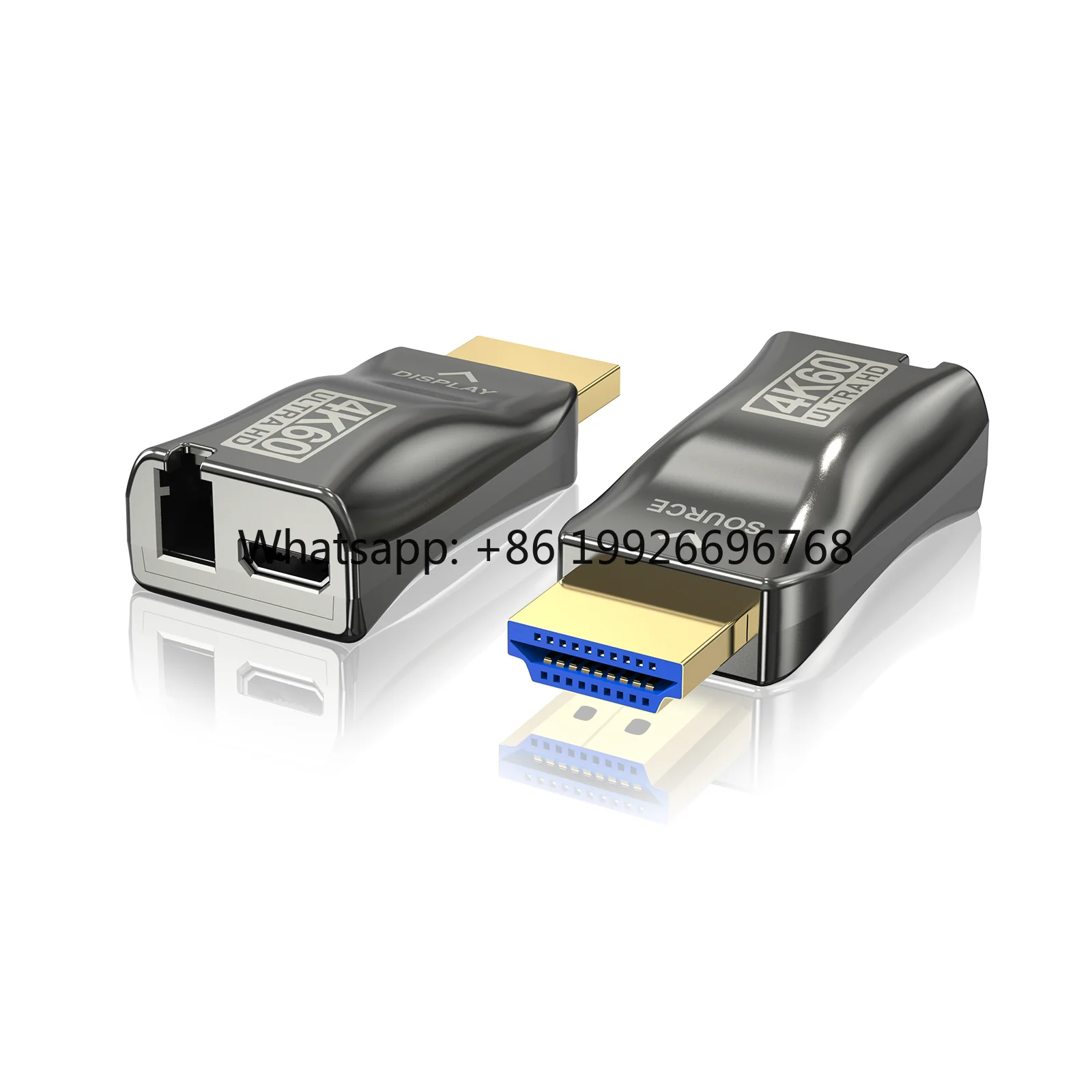 300m 4K 60HZ Fiber HDMI Transmitter and Receiver,  HDMI Extender Over Fiber Optic