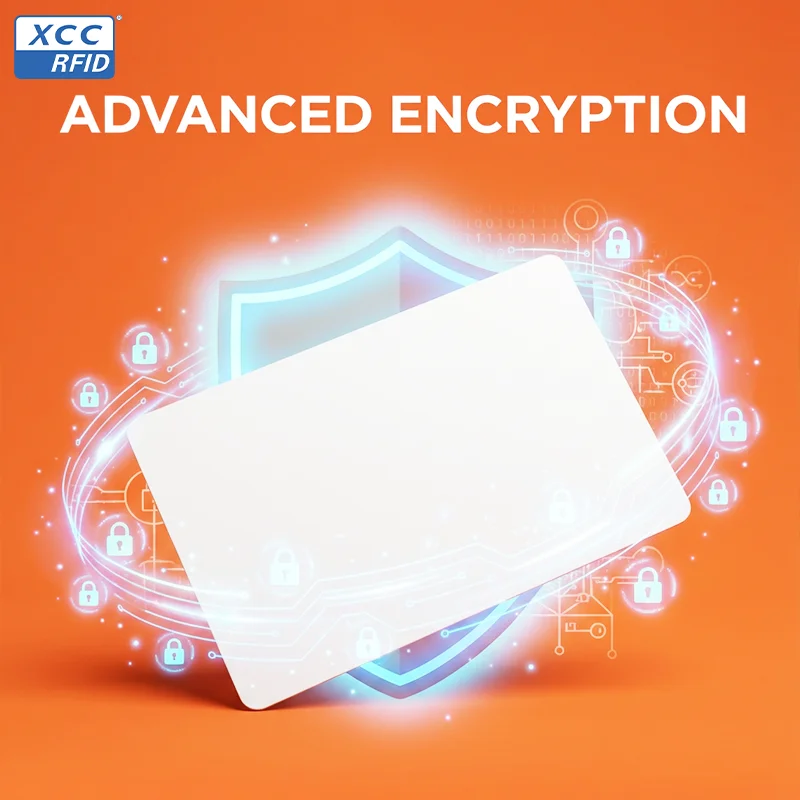 Picture 5: FM1208-09 High Security Laminated PVC Smart Card 13.56MHz 8K Memory ISO 14443A Blank White RFID CPU Card for Access Control