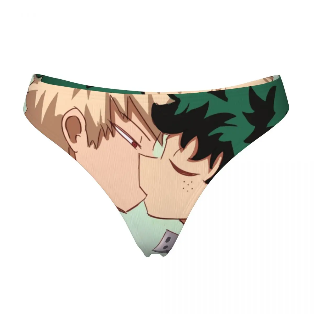 G-String Fashion Low Waist Sexy Bakudeku Kiss My Hero Academias Thongs Womens Underwear Breathable Underpants Women's