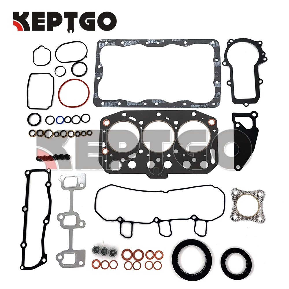 3TNV70 Engine Full Gasket Kit Overhual Set With Cylinder Head Gasket for Yanmar Engine