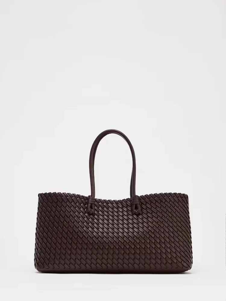 2025 Nuove borse tote in pelle vegana di design di lusso Borse a tracolla singole da donna di grande capacità di alta qualità