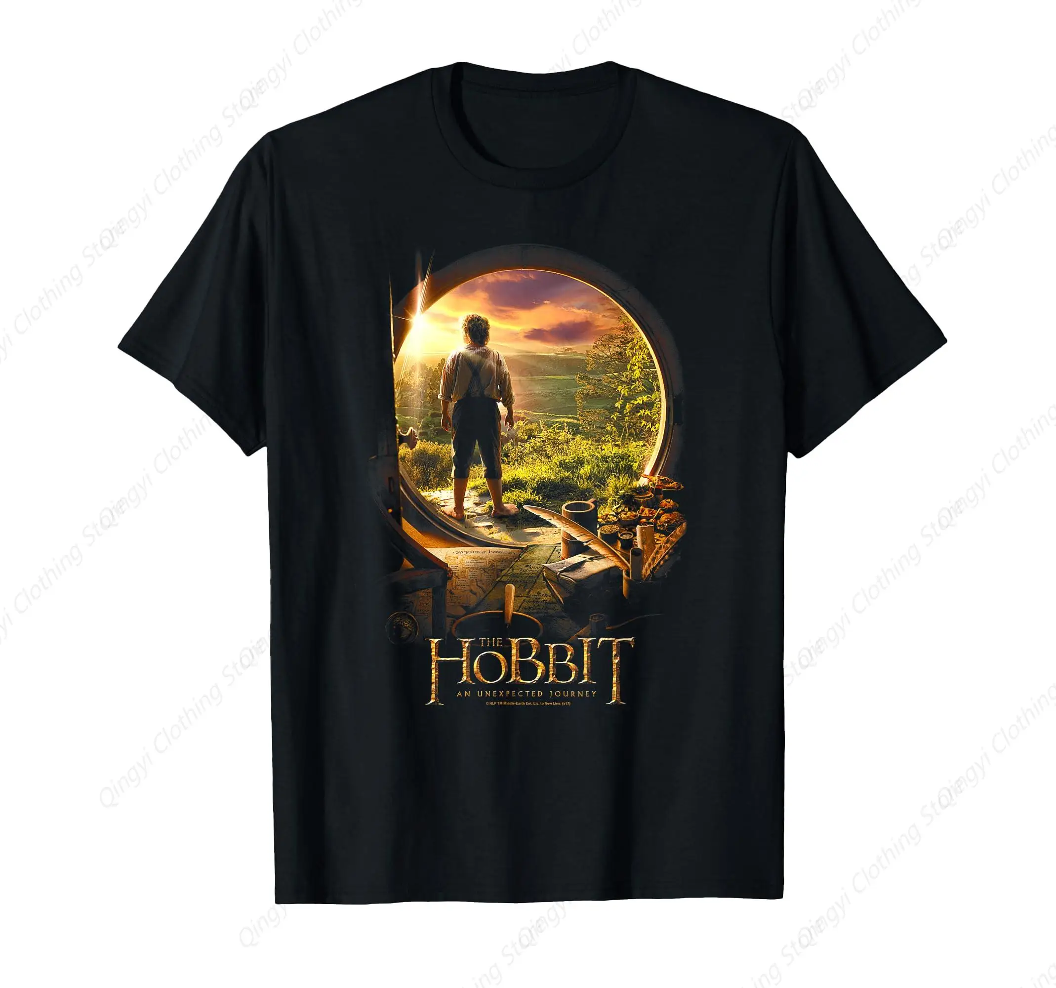 

Hobbit Bilbo in Door T-Shirt