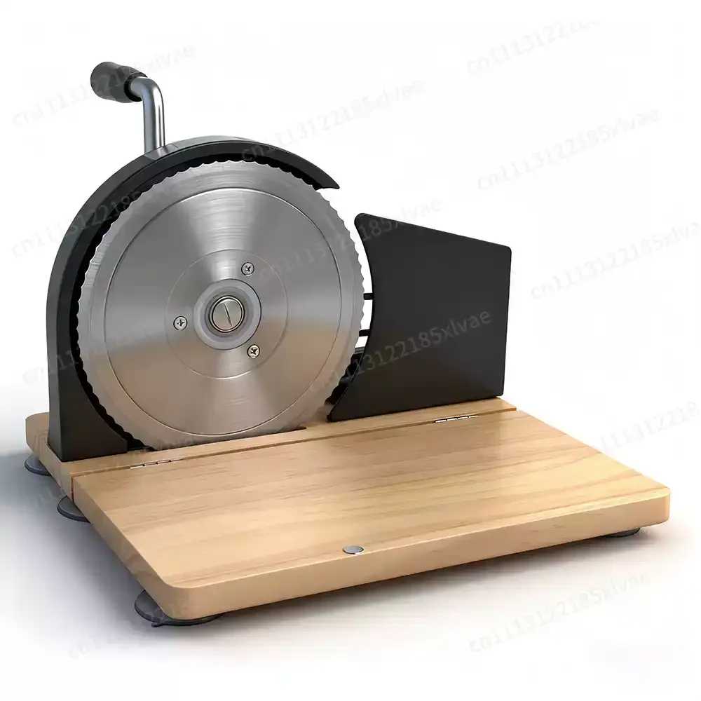 Manual bread slicer with adjustable thickness, specifically designed for baking bread slicing tools