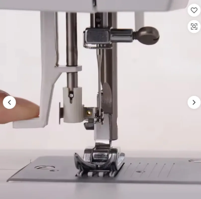 Semi-automatic Flat-Bed Single Sewing Machine Lock Stitc