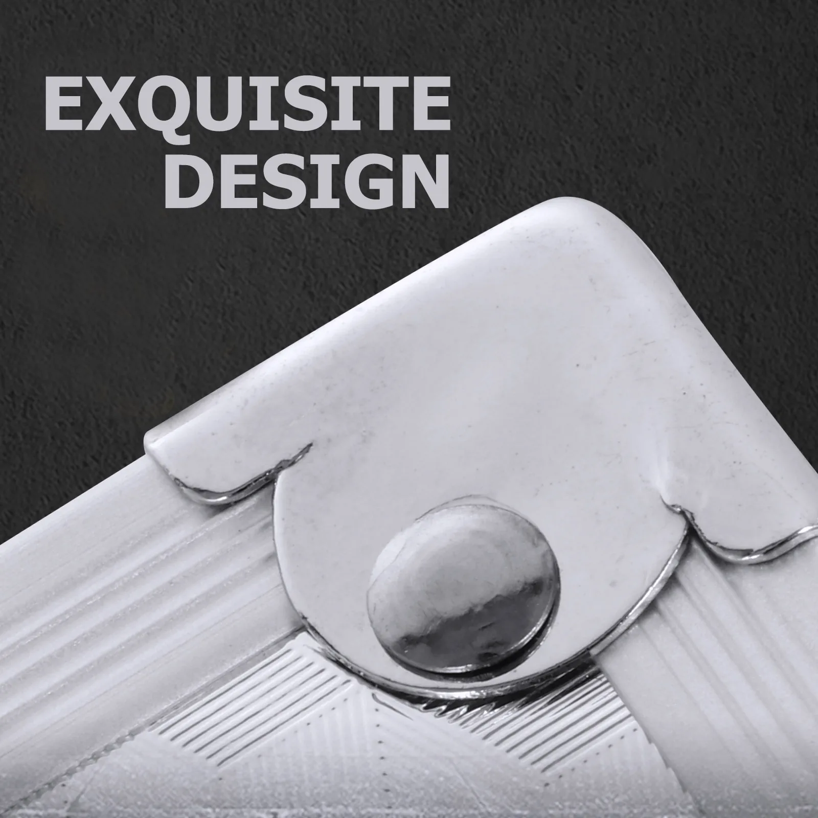 

1Pcs Aluminum Sound Cards Storage Box Shockproof Portable Case for Easy Carry Stylish Simple Design Container