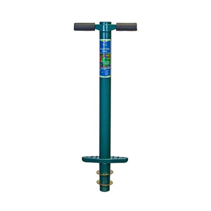 

5-IN-1 Lawn Tool and Garden Tool Bulb Planter Weeder Sod Plugger Annual Planter Soil Test