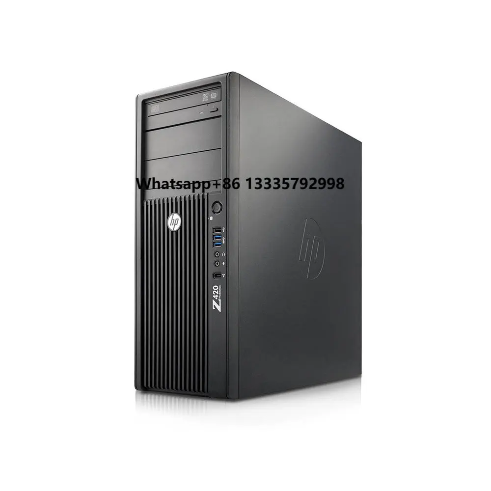 

HPE Z420 Intel Xeon E5-2650 V2 CPU 32G DDR3 ECC RAM k5000 Graphic Cards Media Xeon Tower Workstation